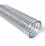 Clear Wire Vacuum Food Hose - Clear PVC (1ft)