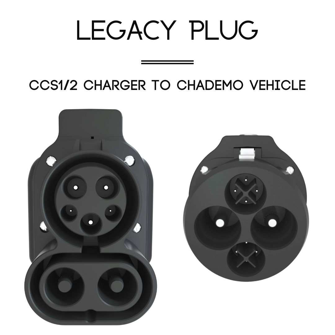 CCS1/2 Charger to CHAdeMO Vehicle | DC | The Legacy Adapter