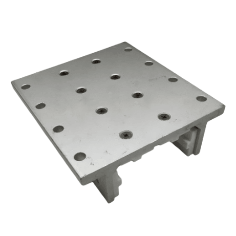 4 Slot Mount Double Flange Long Standard Linear Bearing | 15 Series T-Slot