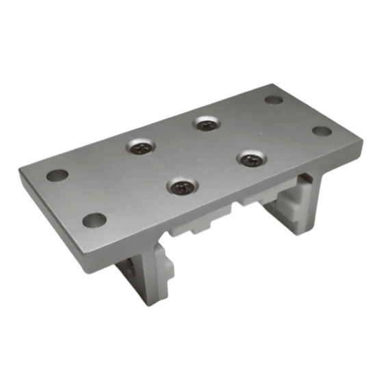 4 Slot Mount Double Flange Short Standard Linear Bearing | 15 Series T-Slot