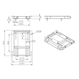 Motor Slide Base For Size 405T Frame