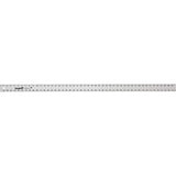 Heavy-Duty Straight Edge, 48" L, Aluminum, 1" Graduations
