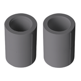 PVC Female Adapter (SOC x FPT) Sch 40 - Grey