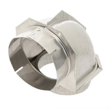 Whirlpool 4396006RW 4-Inch Aluminum Dryer Elbow Part