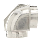 Whirlpool 4396006RW 4-Inch Aluminum Dryer Elbow Part