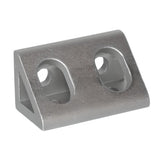 4 Hole Inside Corner Gusset 1" x 1" x 1-7/8" | 10 Series Aluminum T-Slot