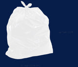 Garbage Bag / Trash Liner, White