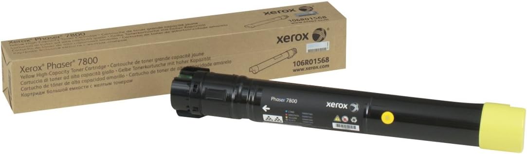 Xerox Phaser 7800 Yellow High-Capacity Toner-Cartridge - 106R01568