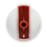 Frigidaire 5304508957 White Control Knob for Cooktop