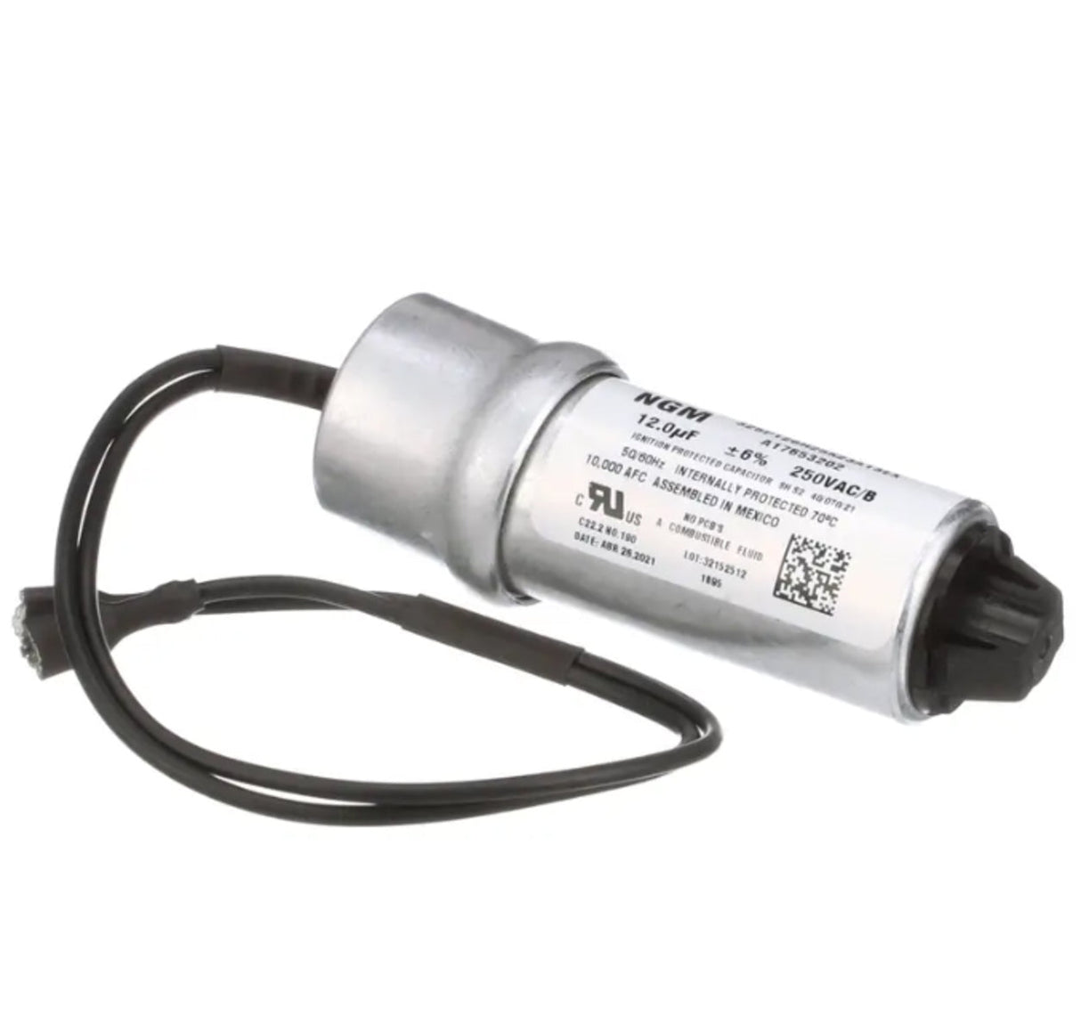 Frigidaire 5304528894 Refrigerator Run Capacitor, 12UF