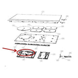 Fisher & Paykel DCS 534845 Oven Range Filter Board Part