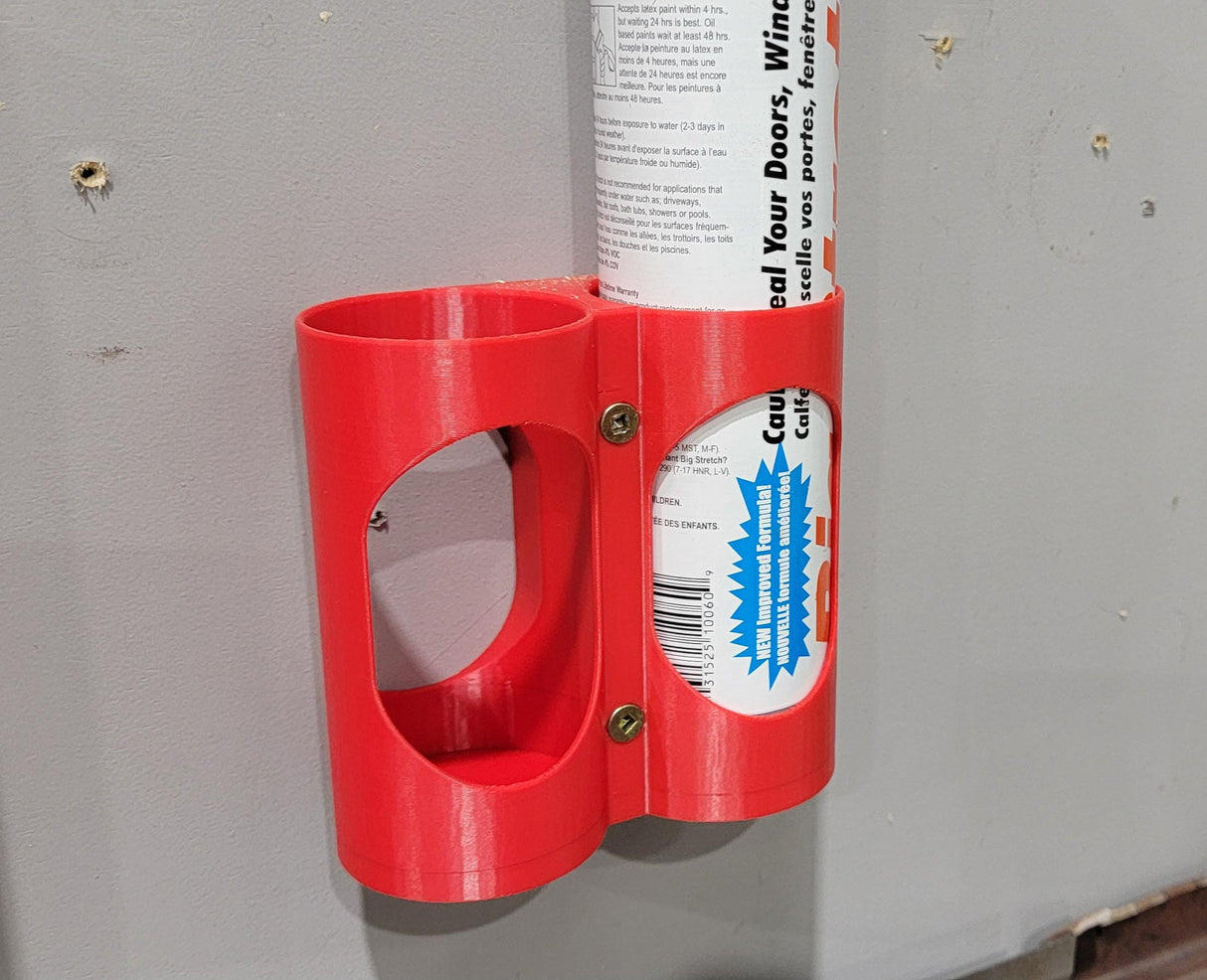 Support pour tubes de mastic : Organiseur 2 tubes