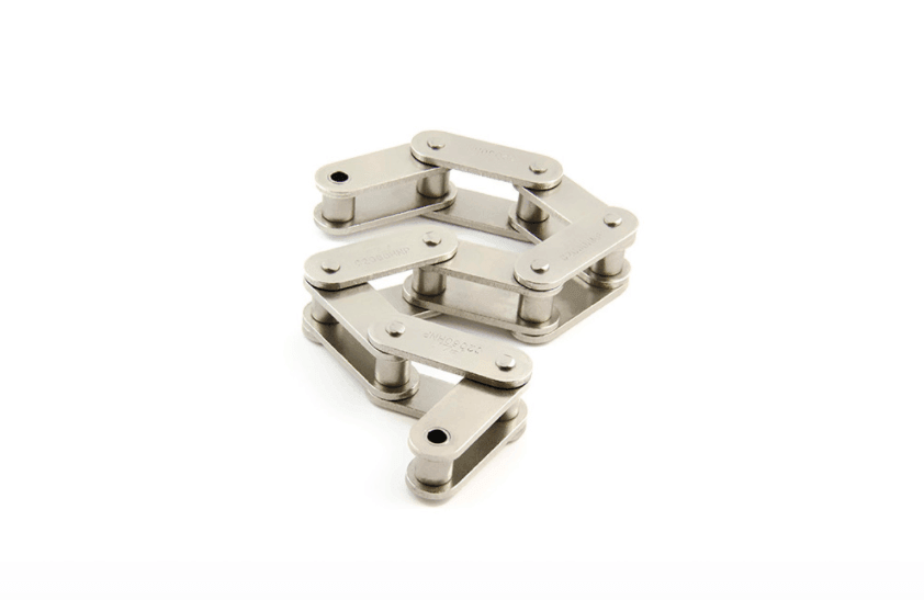 C2060H-NP Double Pitch Roller Chain Conveyor Type Nickel Plated - (10ft)