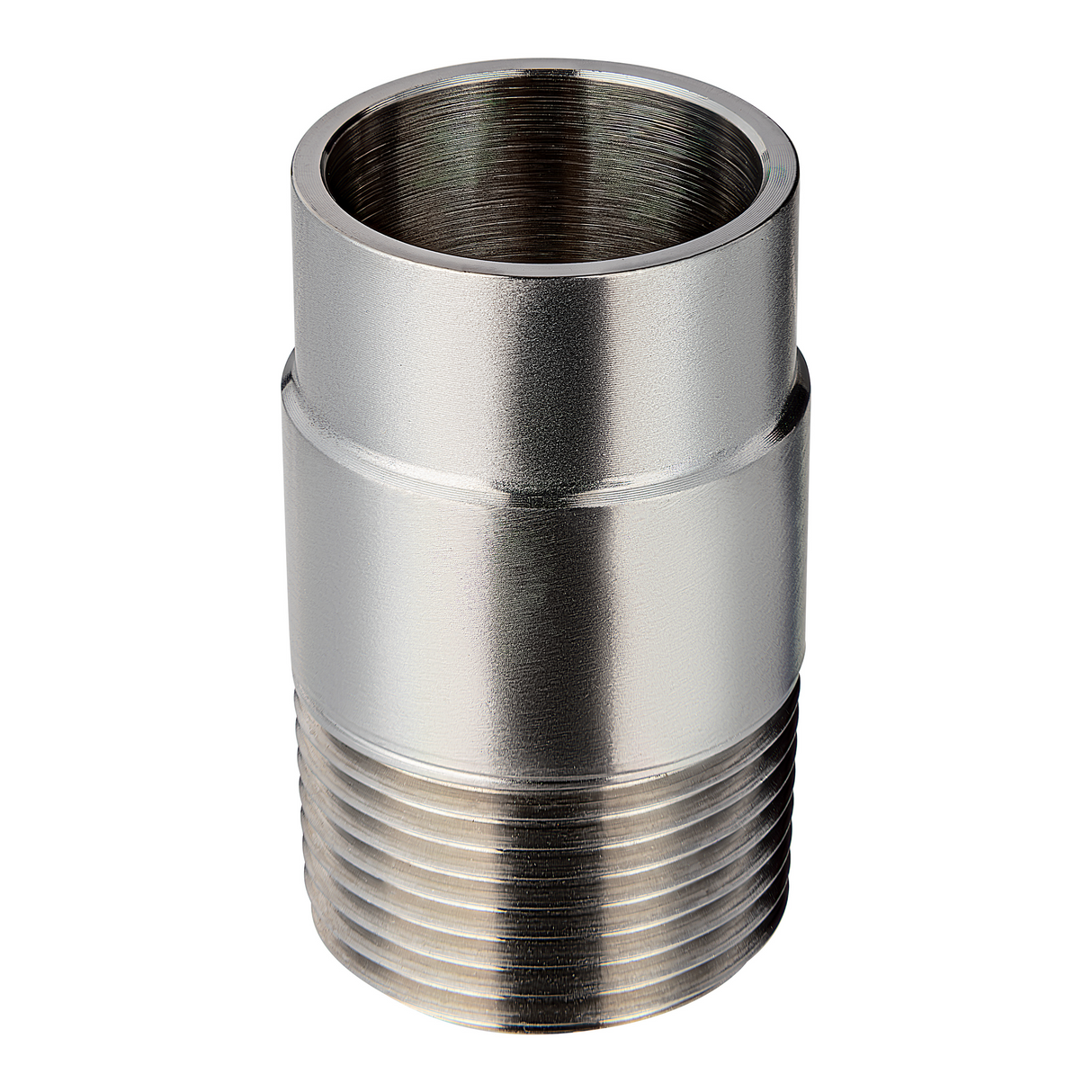 1" x 1" Butt Weld x Male NPT Adapter - Stainless Steel 316