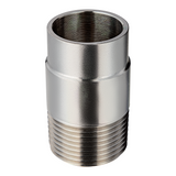 2" x 1-1/2" Butt Weld x Male NPT Adapter - Stainless Steel 316