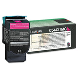 Lexmark C544X1MG Extra High Yield Laser Toner Cartridge, Magenta