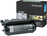 Lexmark 12A7460 Standard Yield Black Return Program Toner Cartridge