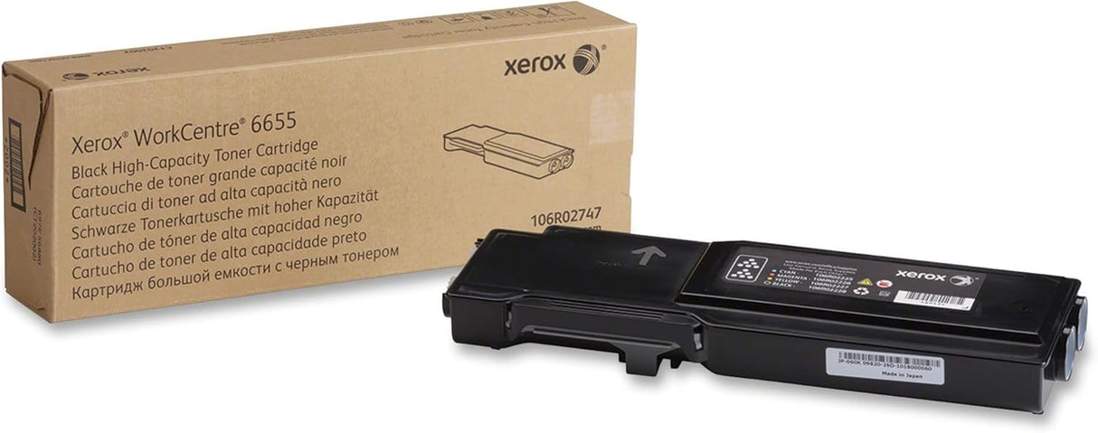 Xerox WorkCentre 6655 Black High-Capacity Toner Cartridge (106R02747)