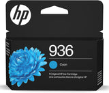 HP 936 Ink Cartridge - Standard Yield - Cyan