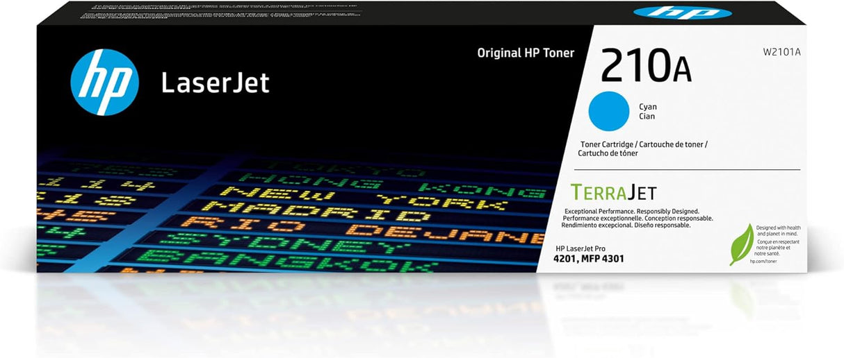 HP TerraJet 210A Original LaserJet Toner Cartridge - Cyan