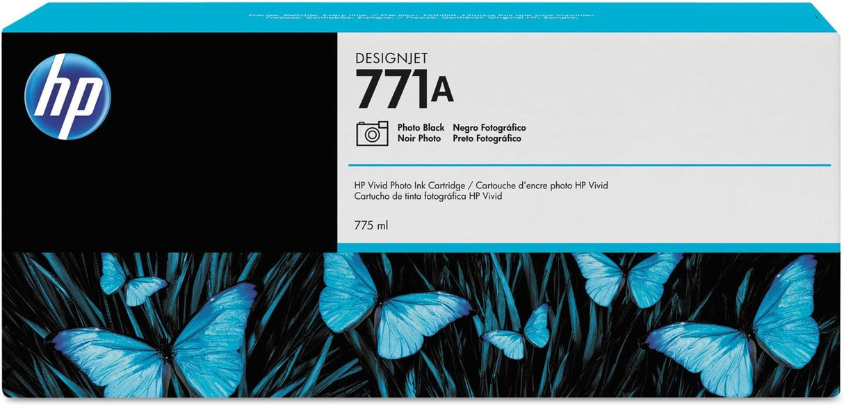 HP DesignJet 771A Photo Black Ink Cartridge (B6Y21A)