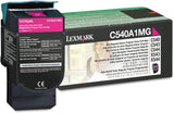 Lexmark C540A1MG Magenta Return Program Toner Cartridge