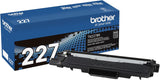 Brother TN227 Black Toner Cartridge, High Yield