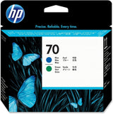 HP 70 (C9408A) Blue/Green Original Printhead