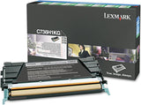 Lexmark C736H1KG Black High Yield Return Program Toner Cartridge