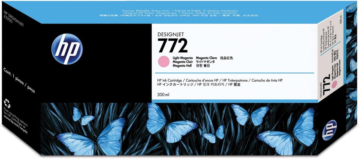 HP 772 (CN631A) 300mL Light Magenta Original Ink Cartridge