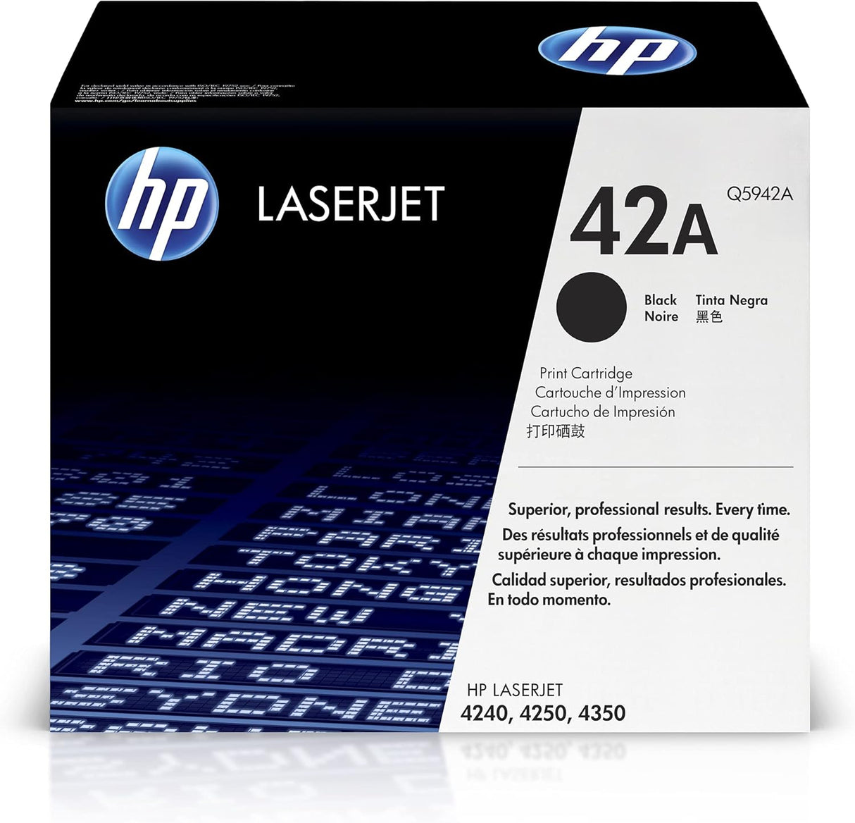 HP 42A (Q5942A) Black Original LaserJet Toner Cartridge