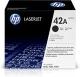 HP 42A (Q5942A) Black Original LaserJet Toner Cartridge