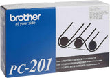 Brother PC201 Thermal Transfer Black Ribbon Fax Cartridge