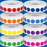 Circle Labels / Dot Labels, 1“ Diameter, 1,000/roll