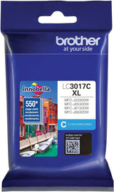 Brother LC3017 High-Yield Cyan Ink Cartridge