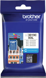Brother LC3019 Cyan Ink Cartridge, Super High Yield (LC3019CS)