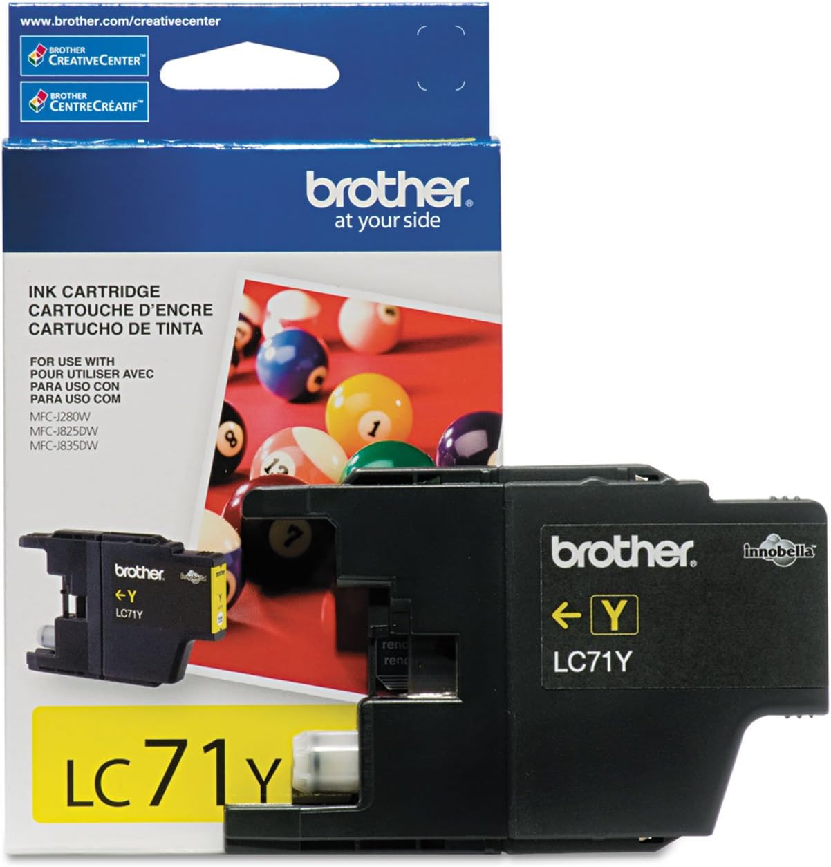 Brother LC71 Yellow Ink Cartridge (LC71YS)