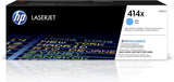 HP 414X (W2021X) High Yield Cyan Original LaserJet Toner Cartridge