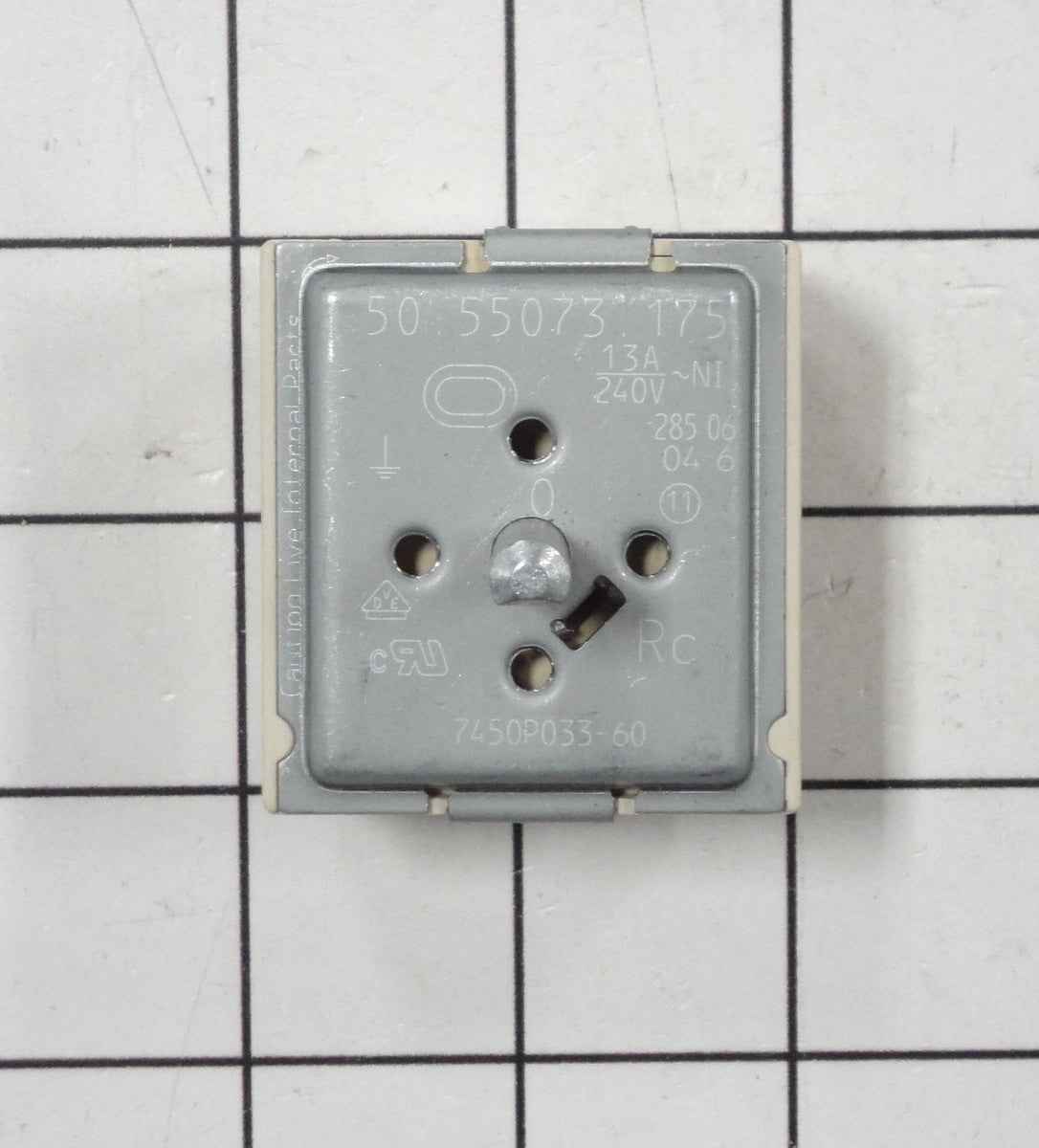 Whirlpool Cooktop Infinite Switch Part 74011070