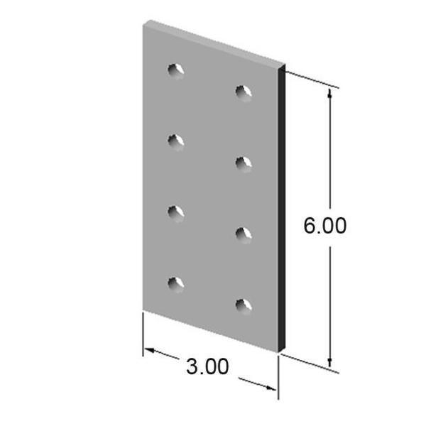 15 Series 8 Hole Joining Plate
