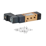 Compact Solenoid Valve M5, 5/2 Differential 24Vdc