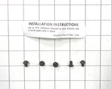 814323 Whirlpool Oven Grate Pads, Set of 5