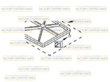 Whirlpool 814465 Oven Range Grate Pad Set of 4