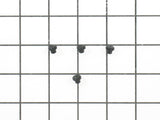 Whirlpool 8186321 Set of 4 Range Grate Foot Pads
