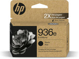 HP 936e EvoMore Black Ink Cartridge (4S6V6LN)