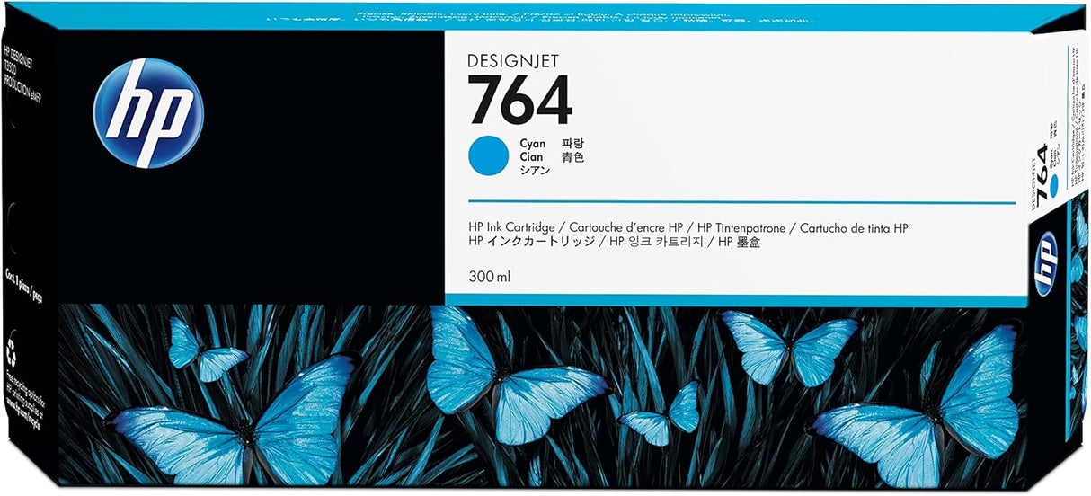 HP 764 Ink Cartridge - Cyan - (C1Q13A)