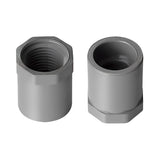 PVC Reducer Bushing (SPG x FPT) Sch 80 - Grey