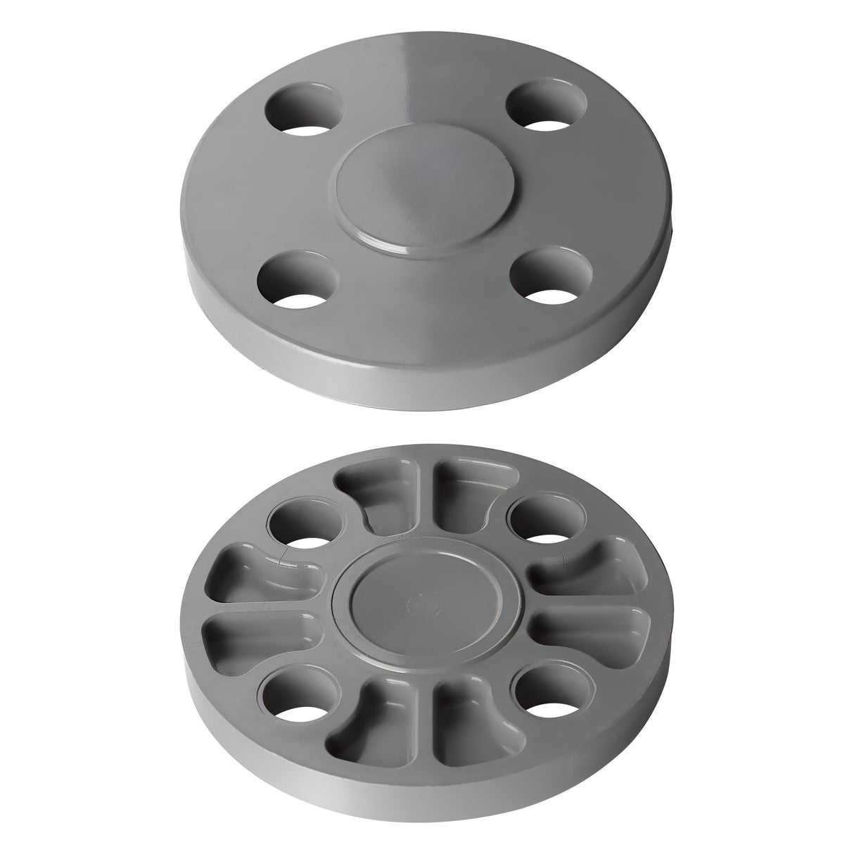 Blind Flange #150 Sch 80 - PVC Grey