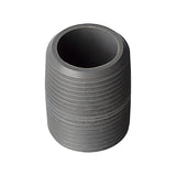 PVC Close Nipple NPT Sch 80 - PVC Grey