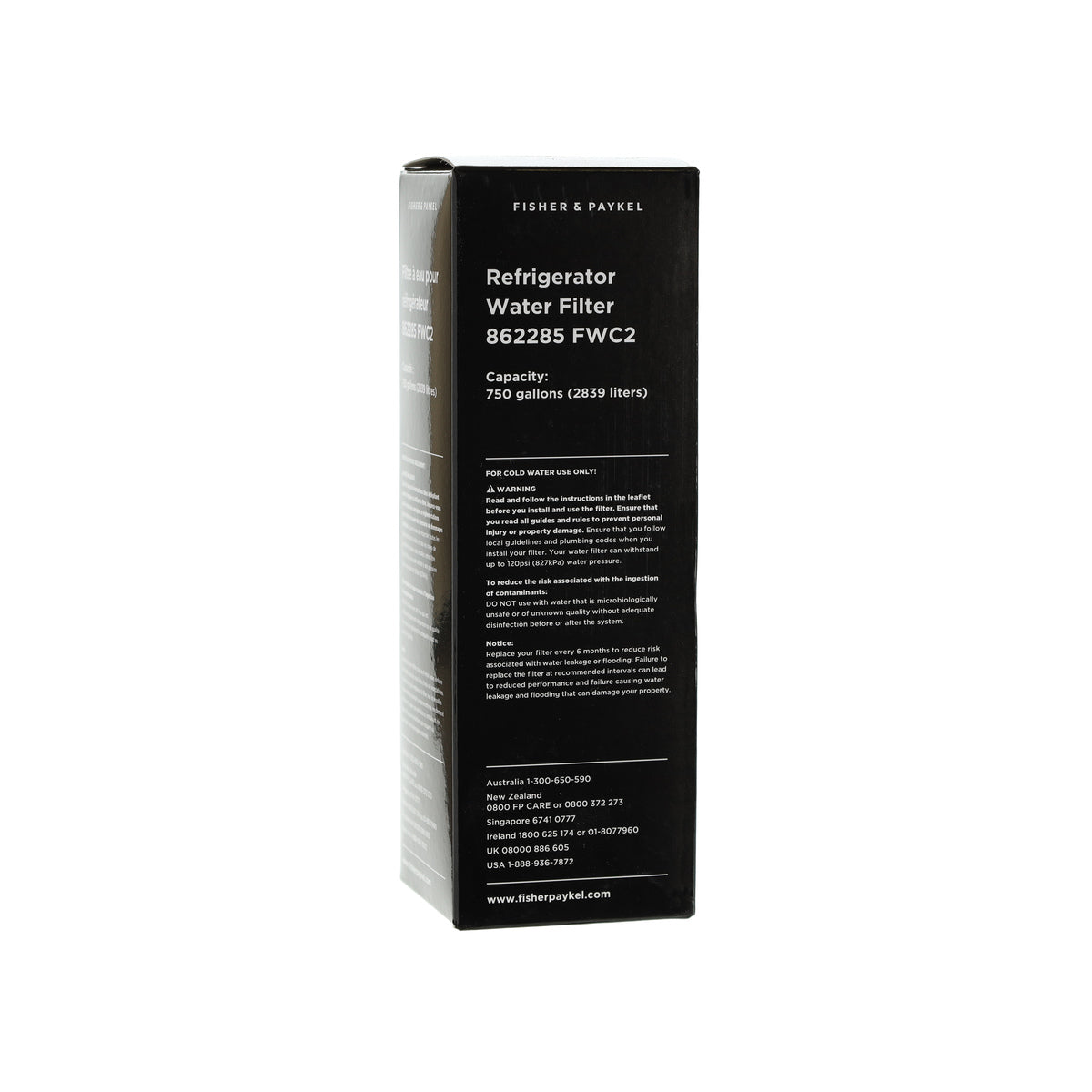 862285 Fisher & Paykel Fridge Water Filter FS FWC2